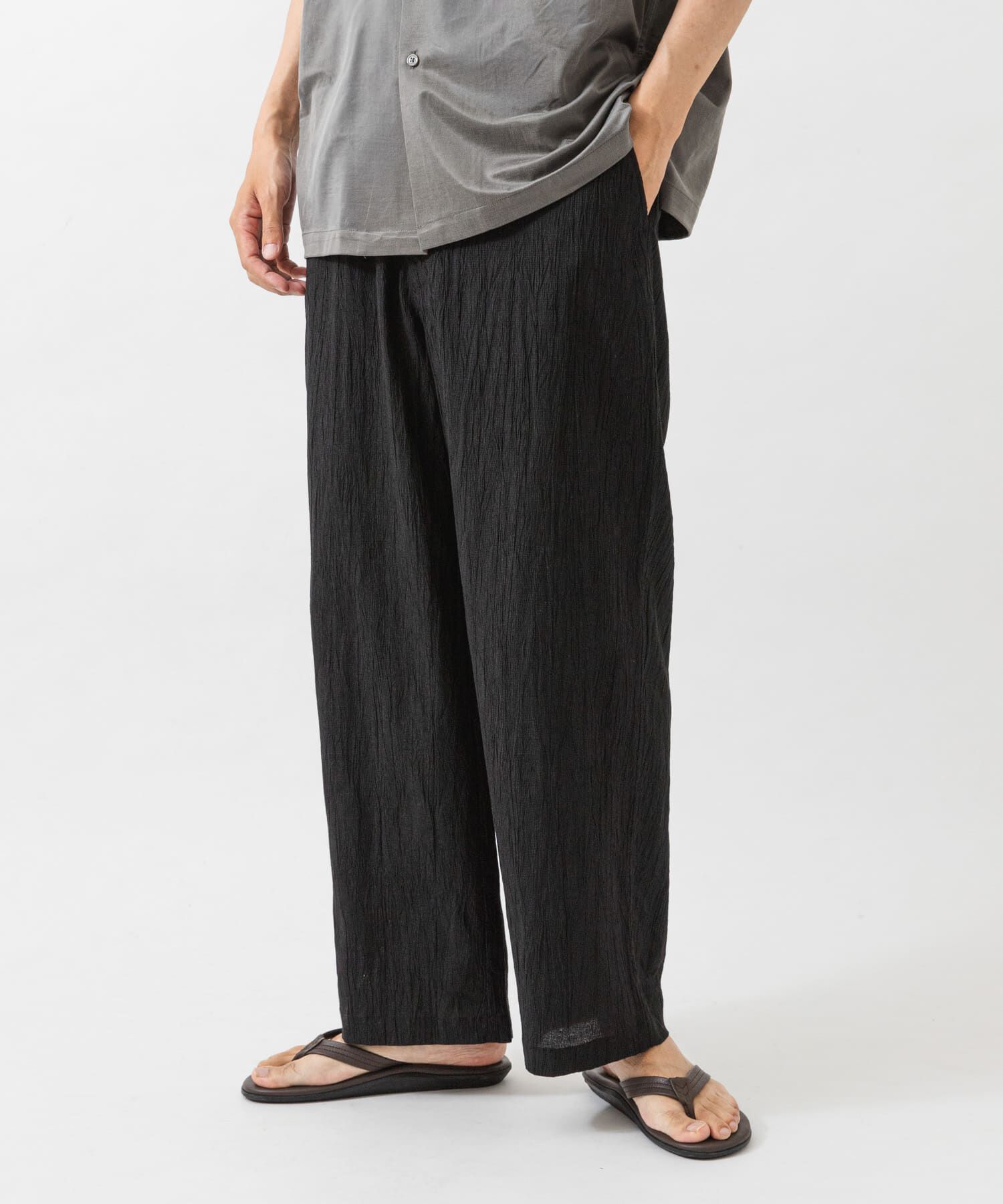 URBAN RESEARCH「CRINKLE WIDE EASY PANTS」|その他|