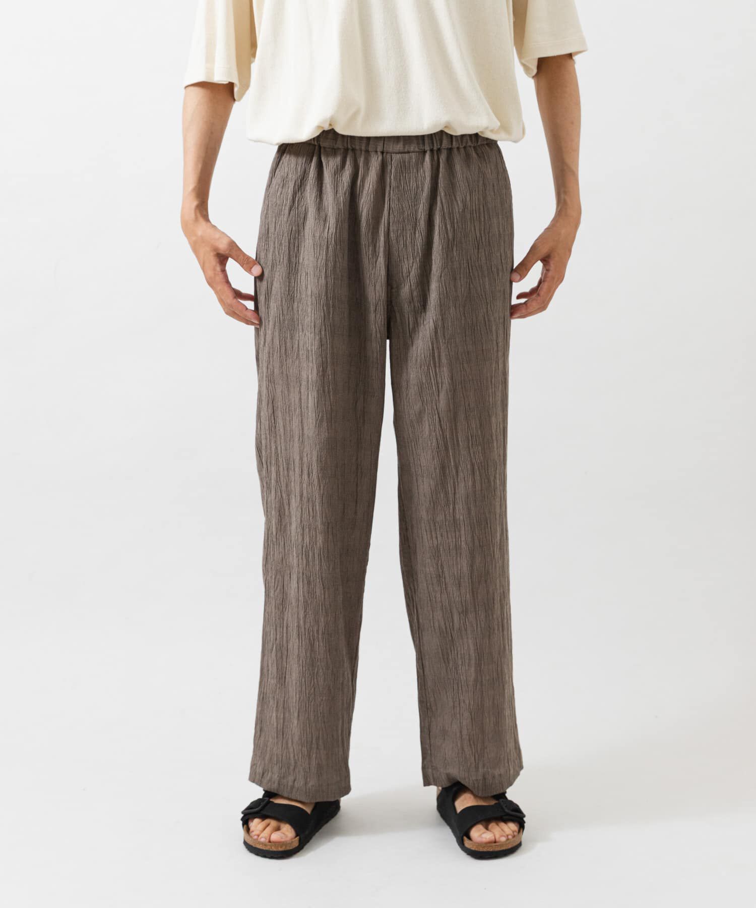 URBAN RESEARCH「CRINKLE WIDE EASY PANTS」|その他|