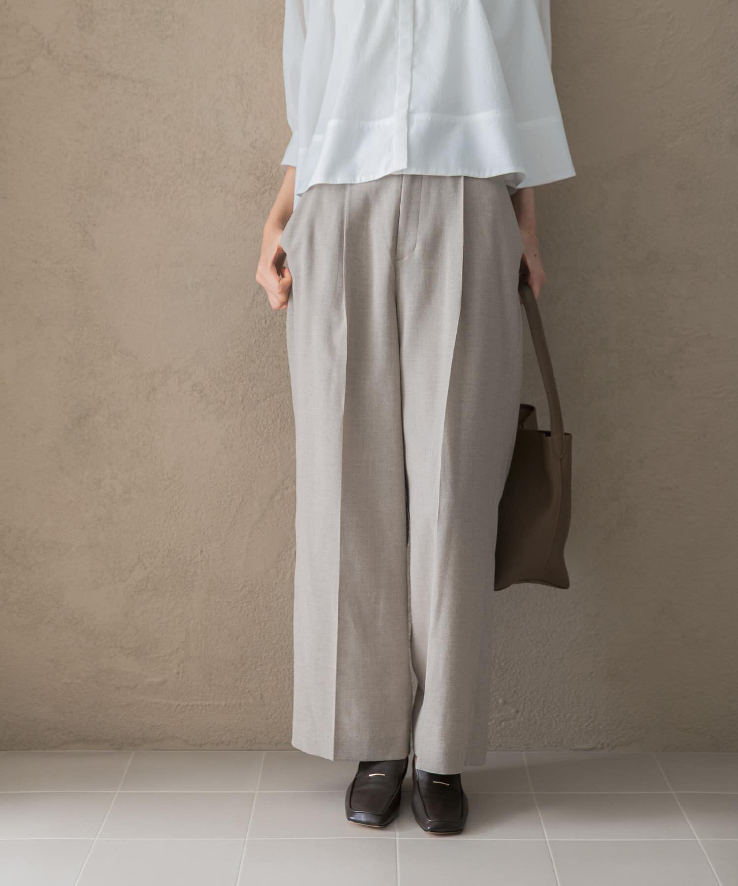 URBAN RESEARCH ROSSO「防シワハイウエストワイドスラックス」|その他|