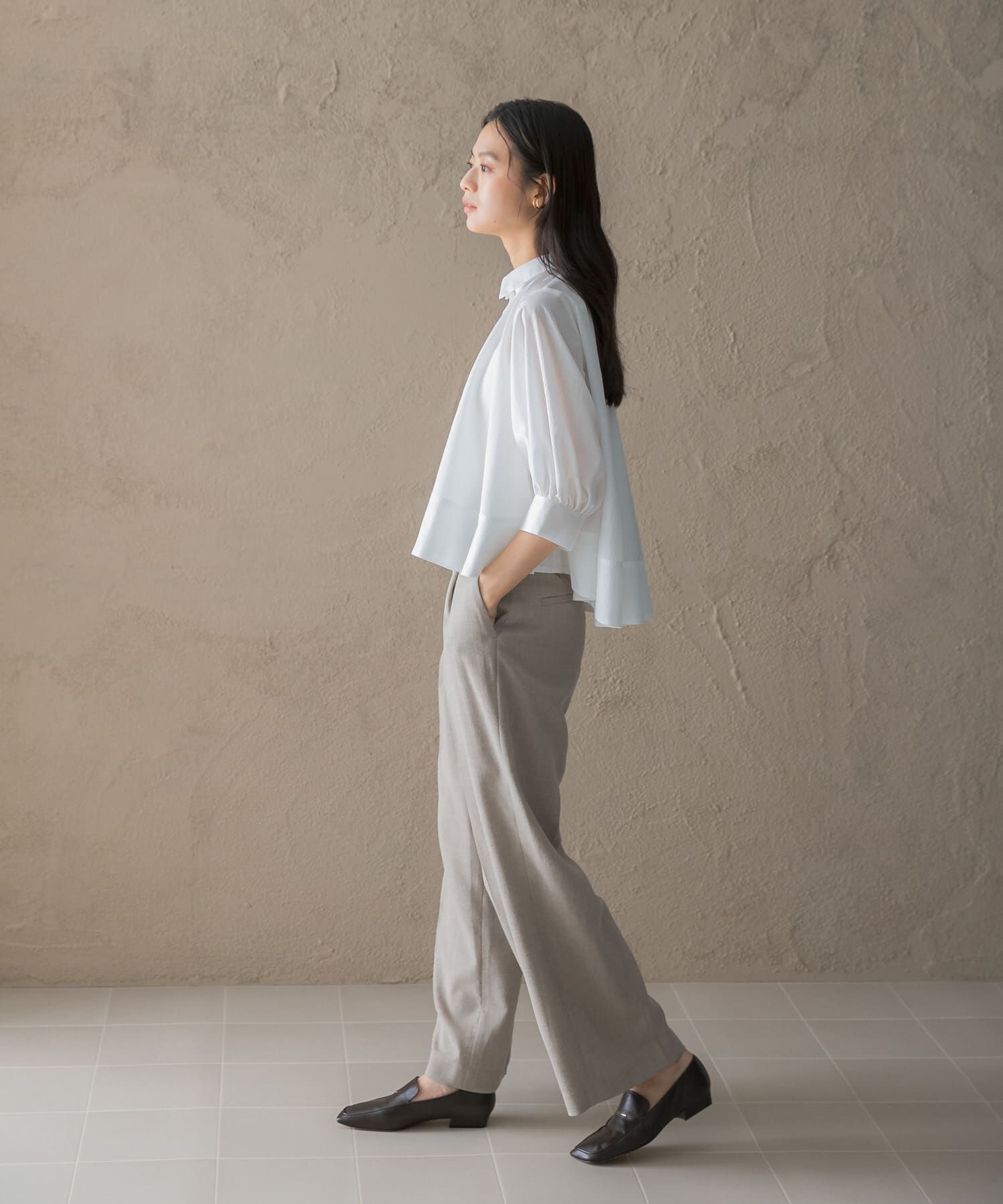 URBAN RESEARCH ROSSO「防シワハイウエストワイドスラックス」|その他|