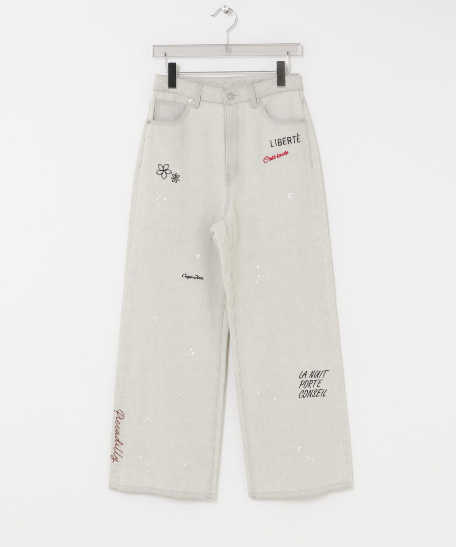 URBAN RESEARCH「『別注』PICCADILLY&times;URBAN RESEARCH　刺繍デニムパンツ」|デニム|
