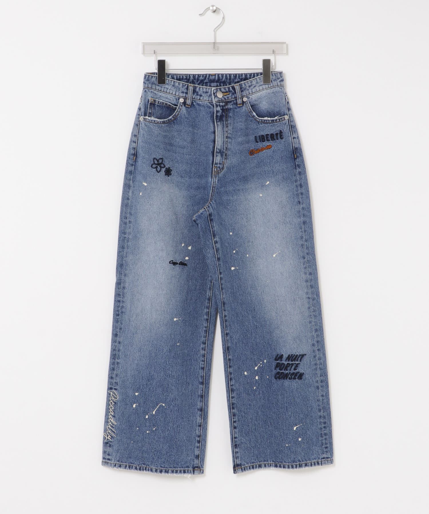 URBAN RESEARCH「『別注』PICCADILLY&times;URBAN RESEARCH　刺繍デニムパンツ」|デニム|