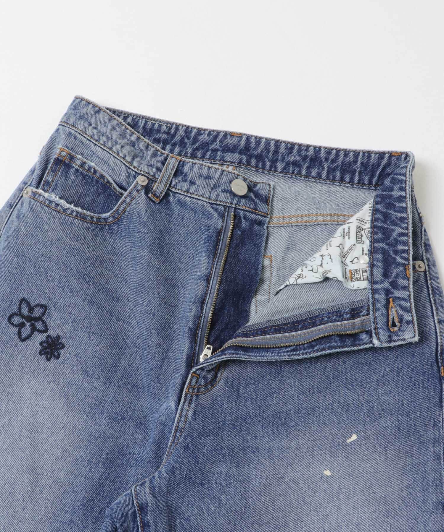 URBAN RESEARCH「『別注』PICCADILLY&times;URBAN RESEARCH　刺繍デニムパンツ」|デニム|