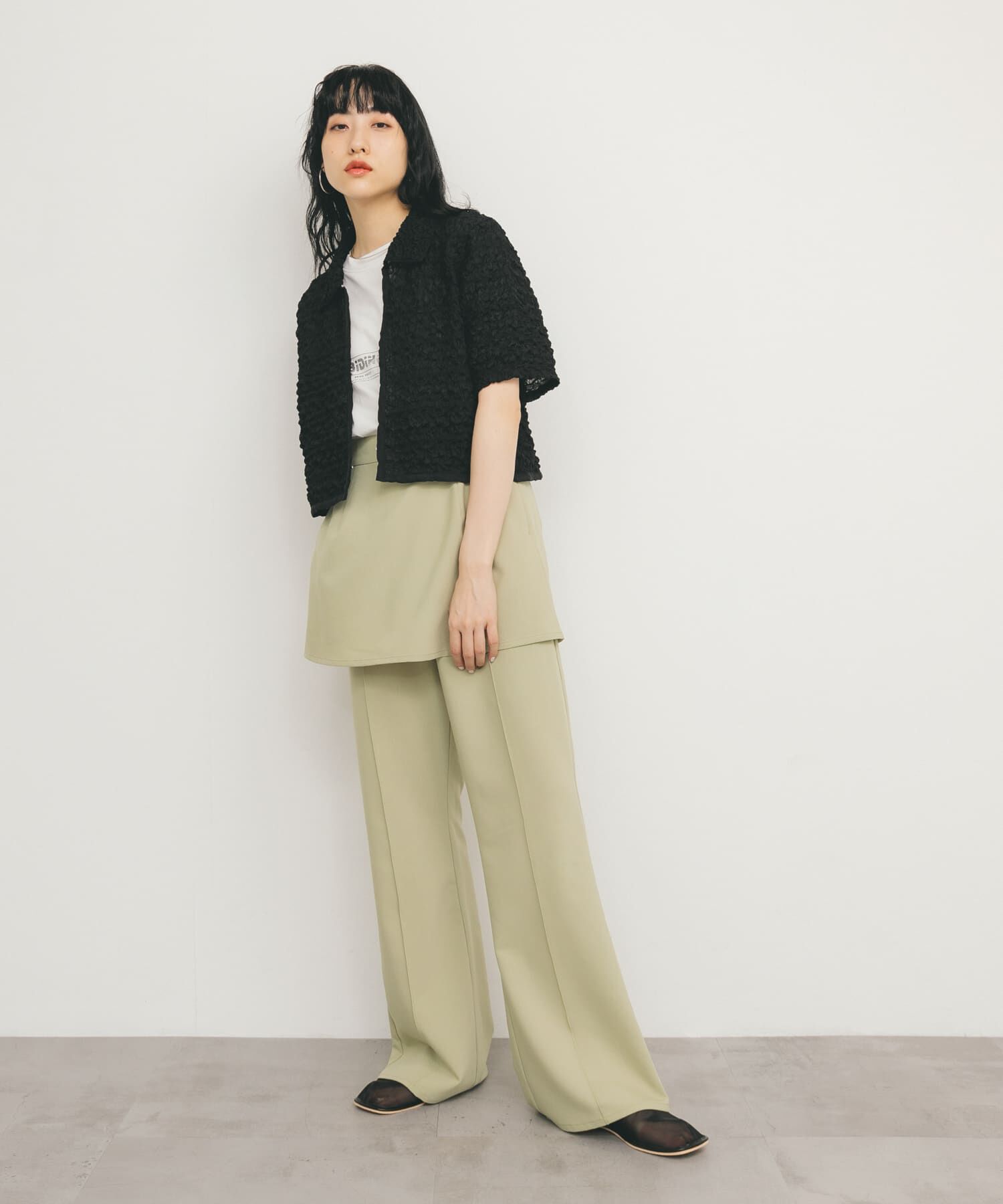  「ギャザートゥメッシュシューズ」|その他|