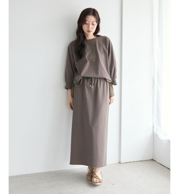  「MVS天竺布帛ドッキングプル&times;スカートセット」|ワンピース|