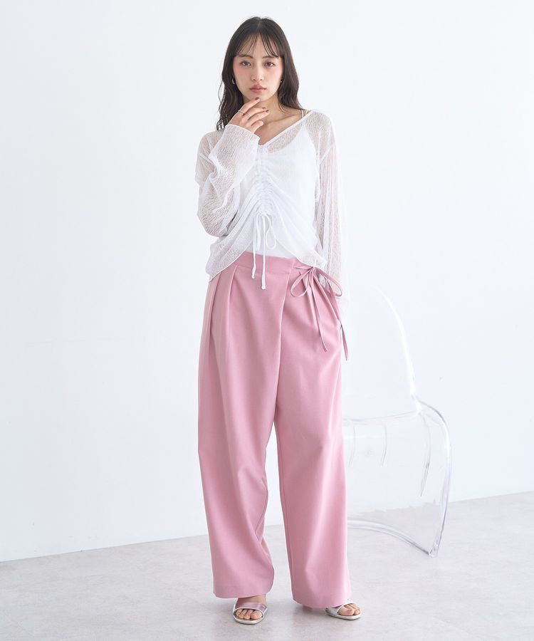 earth music&ecology「フロントドロストシアープルオーバー」|Tシャツ・カットソー|