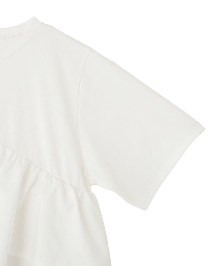 earth music&ecology「【接触冷感】フリルプルオーバー」|Tシャツ・カットソー|