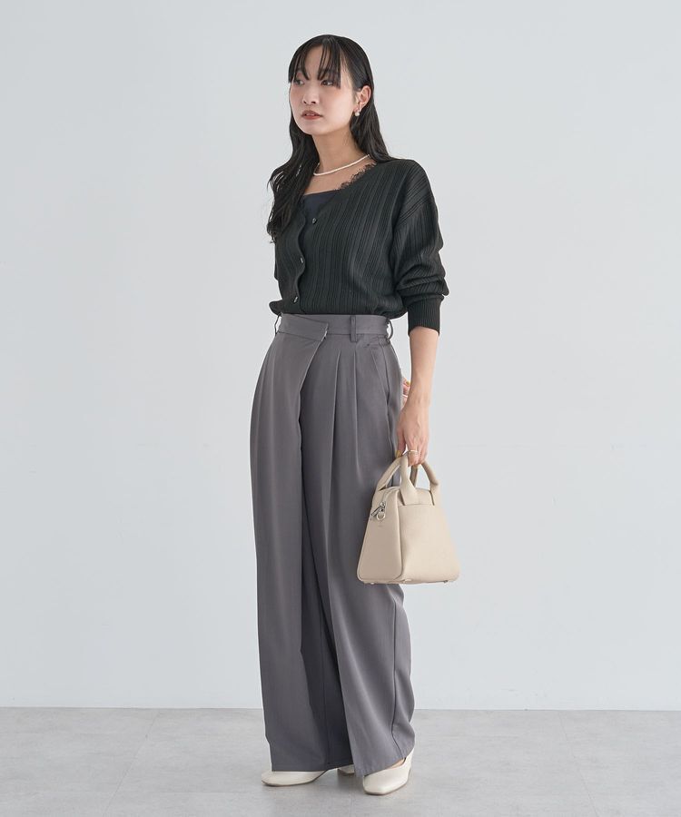 Green Parks「アシメウエストタックパンツ」|その他|