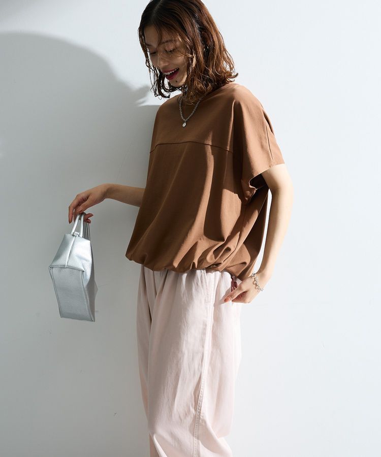 Green Parks「【適ON】超冷感ドロストフレンチプルオーバー」|Tシャツ・カットソー|