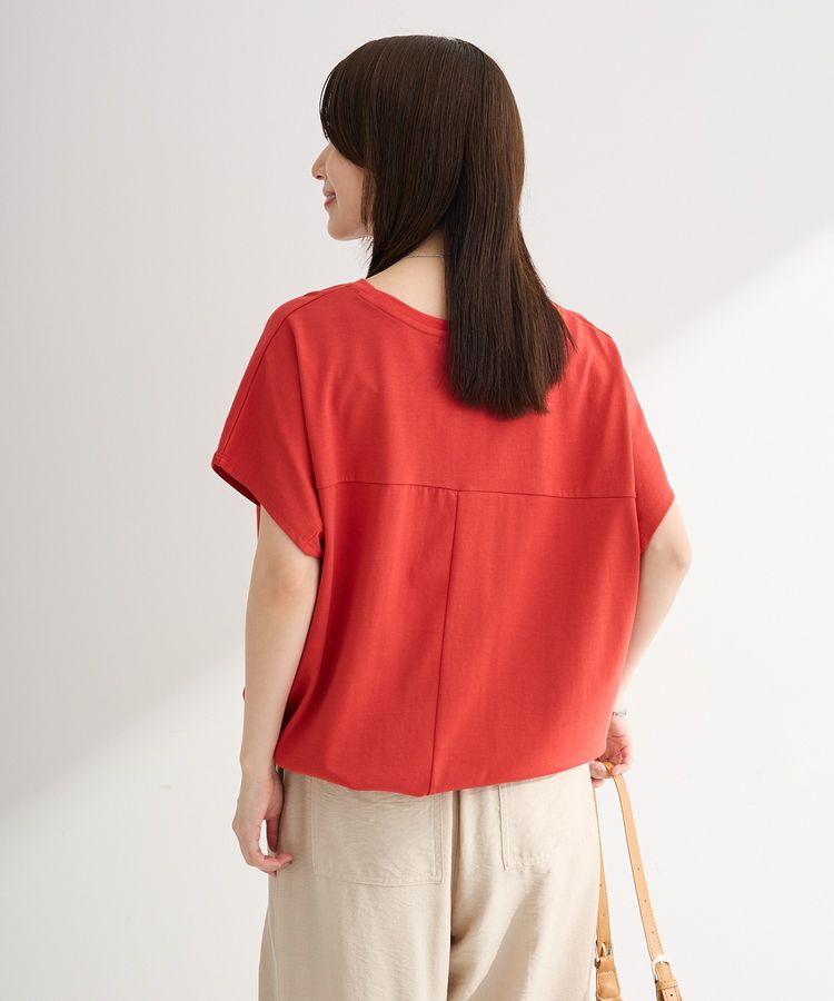 Green Parks「【適ON】超冷感ドロストフレンチプルオーバー」|Tシャツ・カットソー|