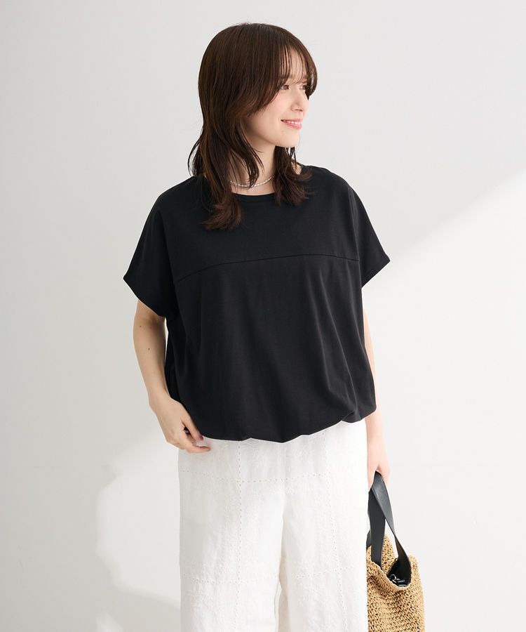 Green Parks「【適ON】超冷感ドロストフレンチプルオーバー」|Tシャツ・カットソー|