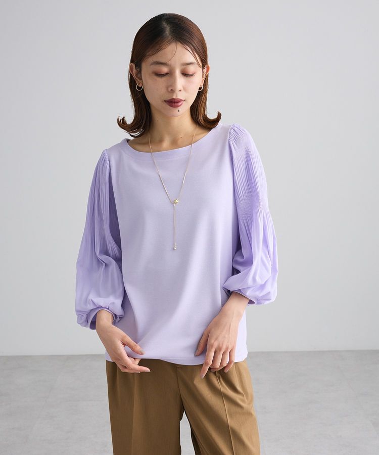 Green Parks「SET2点 ネックレス+マジョリカプルオーバー」|Tシャツ・カットソー|