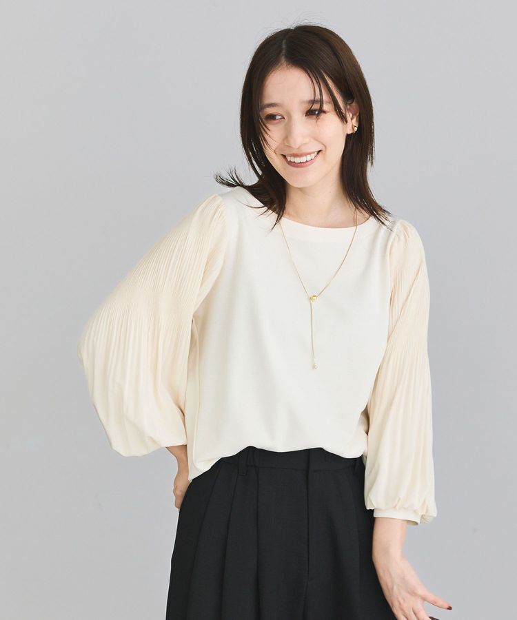Green Parks「SET2点 ネックレス+マジョリカプルオーバー」|Tシャツ・カットソー|
