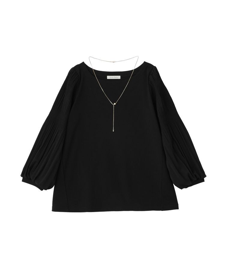 Green Parks「SET2点 ネックレス+マジョリカプルオーバー」|Tシャツ・カットソー|