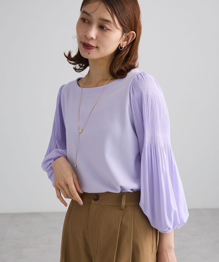 Green Parks「SET2点 ネックレス+マジョリカプルオーバー」|Tシャツ・カットソー|