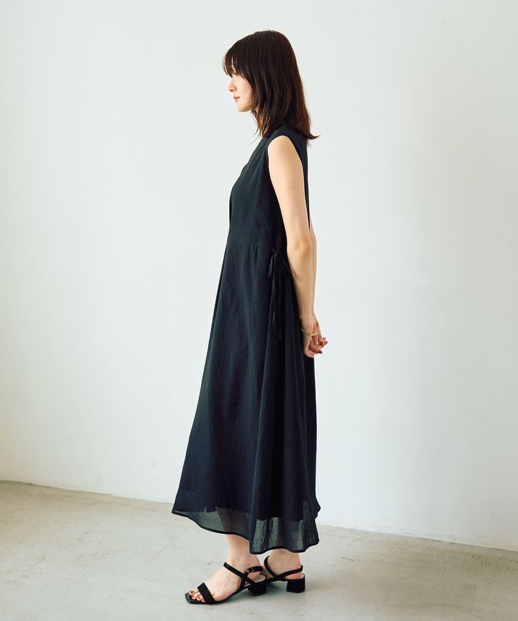 YECCA VECCA「ドライタッチシアードロストワンピース」|ワンピース|