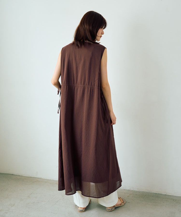 YECCA VECCA「ドライタッチシアードロストワンピース」|ワンピース|