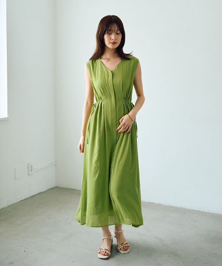 YECCA VECCA「ドライタッチシアードロストワンピース」|ワンピース|