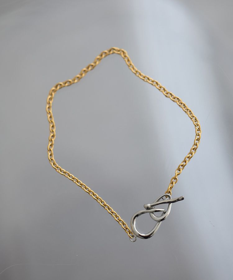GARAGE OF GOOD CLOTHING「STAINLESSマンテルショートネックレス」|ネックレス|