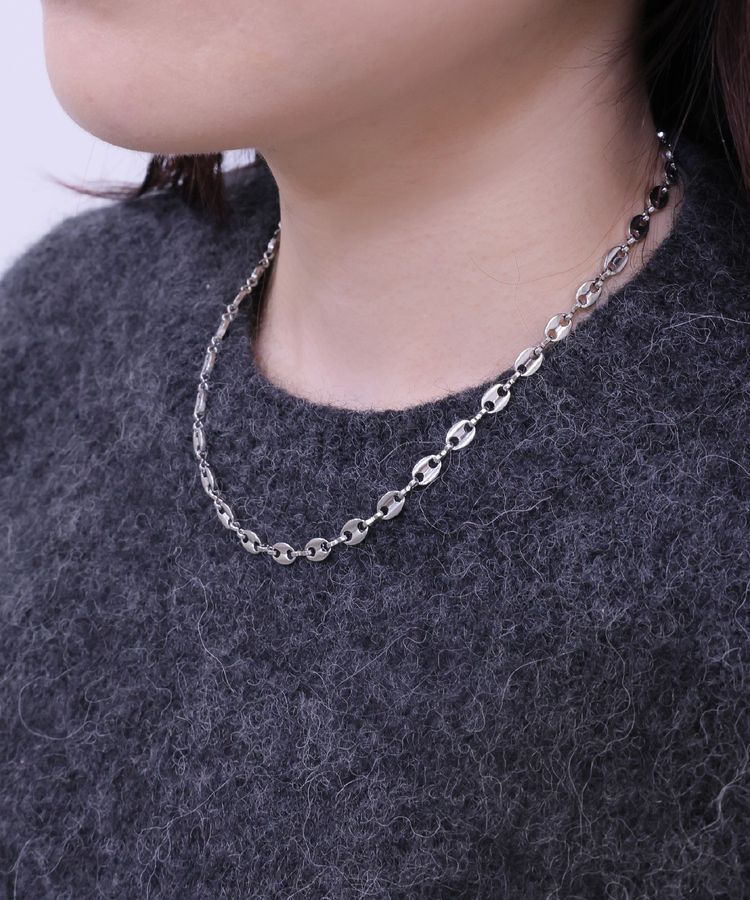 GARAGE OF GOOD CLOTHING「STAINLESSコーヒービーンズネックレス」|ネックレス|