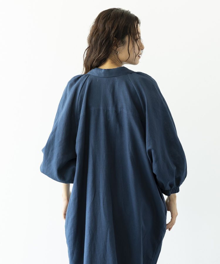 GARAGE OF GOOD CLOTHING「リネン袖ボリュームワンピース」|ワンピース|