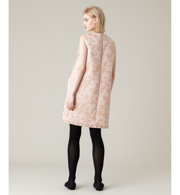 LOULOU WILLOUGHBY「【LOULOU WILLOUGHBY】ラメジャガードノースリワンピース」|ワンピース|