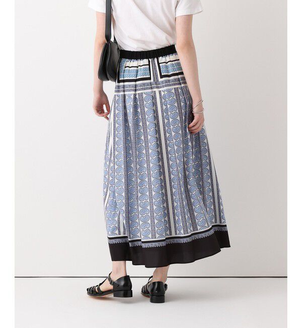 allureville「OFFICINAペイズリースカート」|スカート|