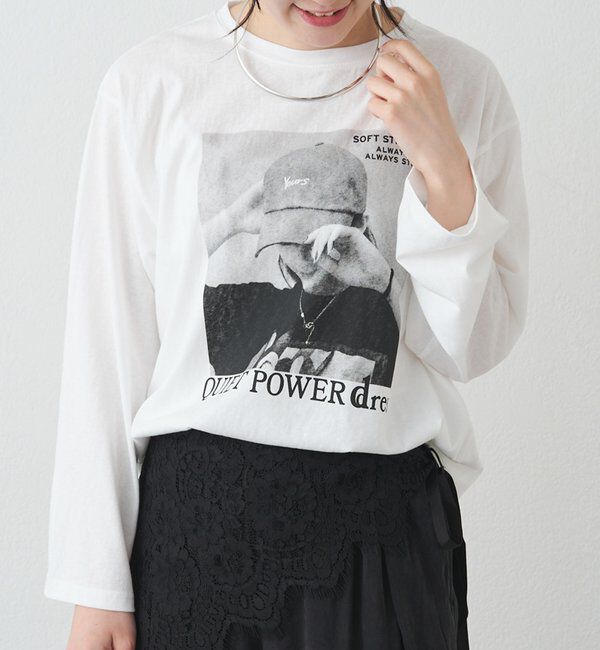  「フォトプリントロンT」|Tシャツ・カットソー|
