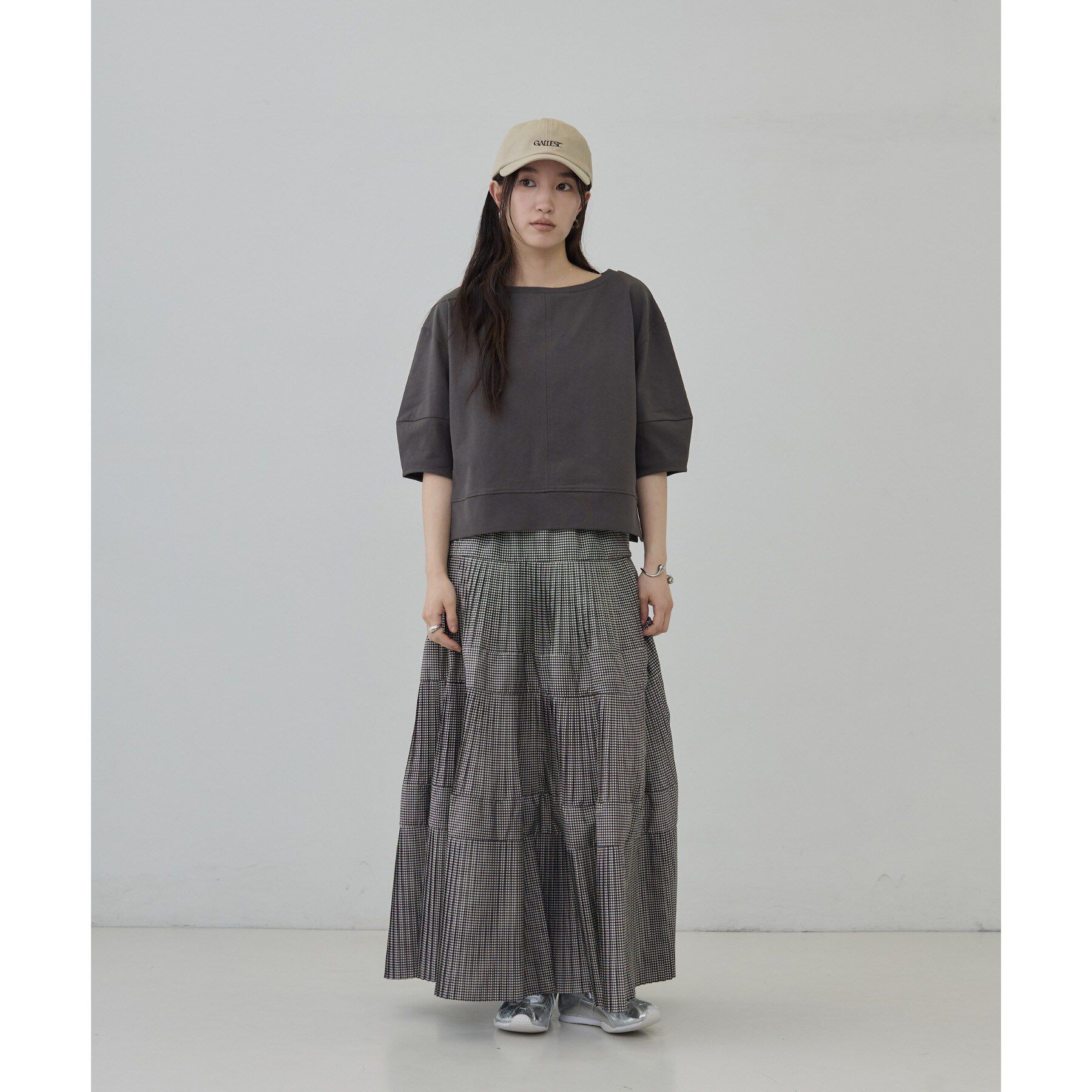 GALLEST「ハーフスリーブフォルムカットソー【接触冷感／新色追加】」|Tシャツ・カットソー|