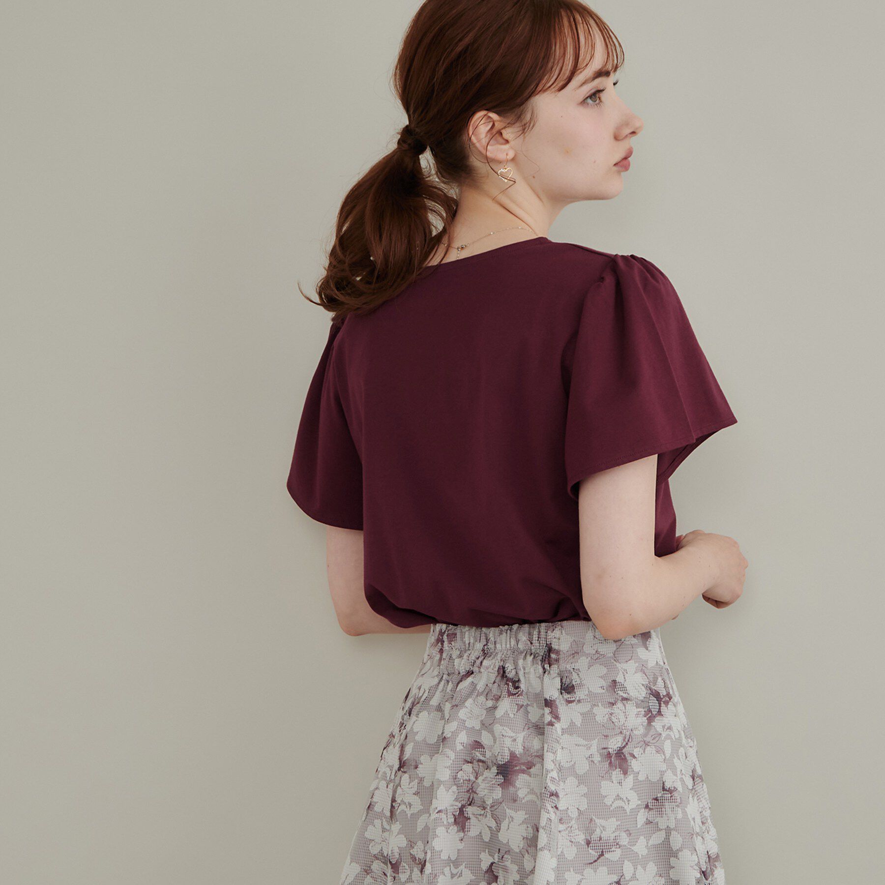 Couture broach「リボンロゴTシャツ」|Tシャツ・カットソー|
