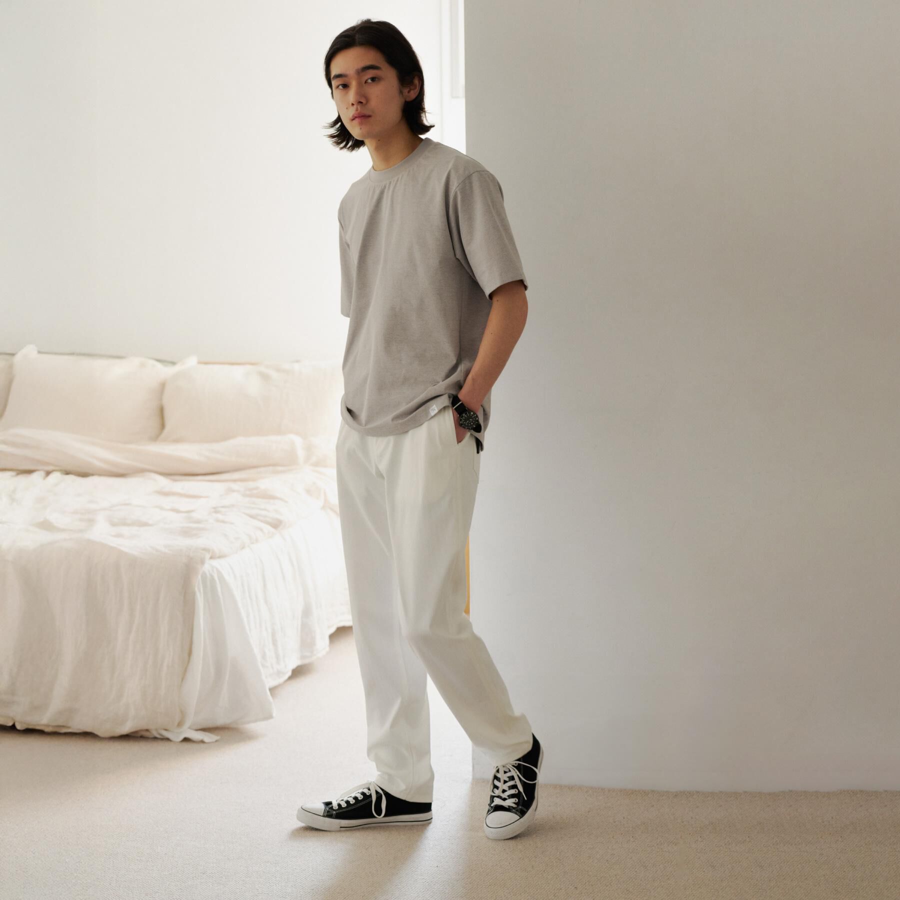 THE SHOP TK「【新色追加＆再入荷!!】【接触冷感/吸水速乾/UVカット/透け防止/遮熱】BO-NO TEE/ボーノ」|Tシャツ・カットソー|