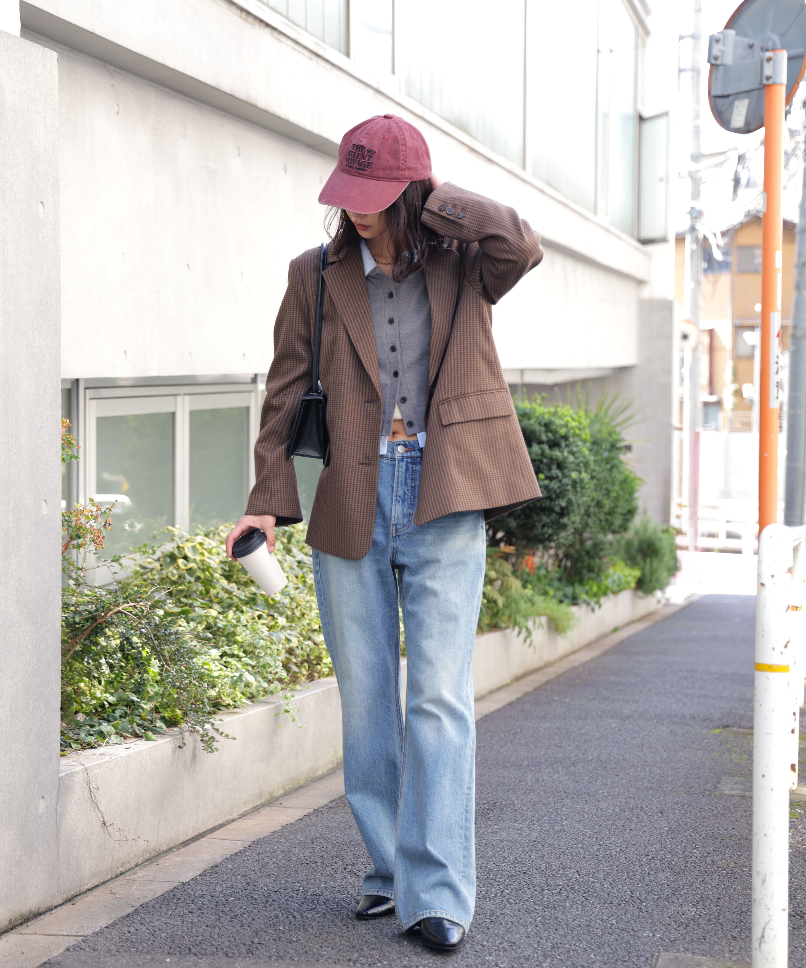  「〈セットアップ対応〉オーバーサイズシングルジャケット」|その他|