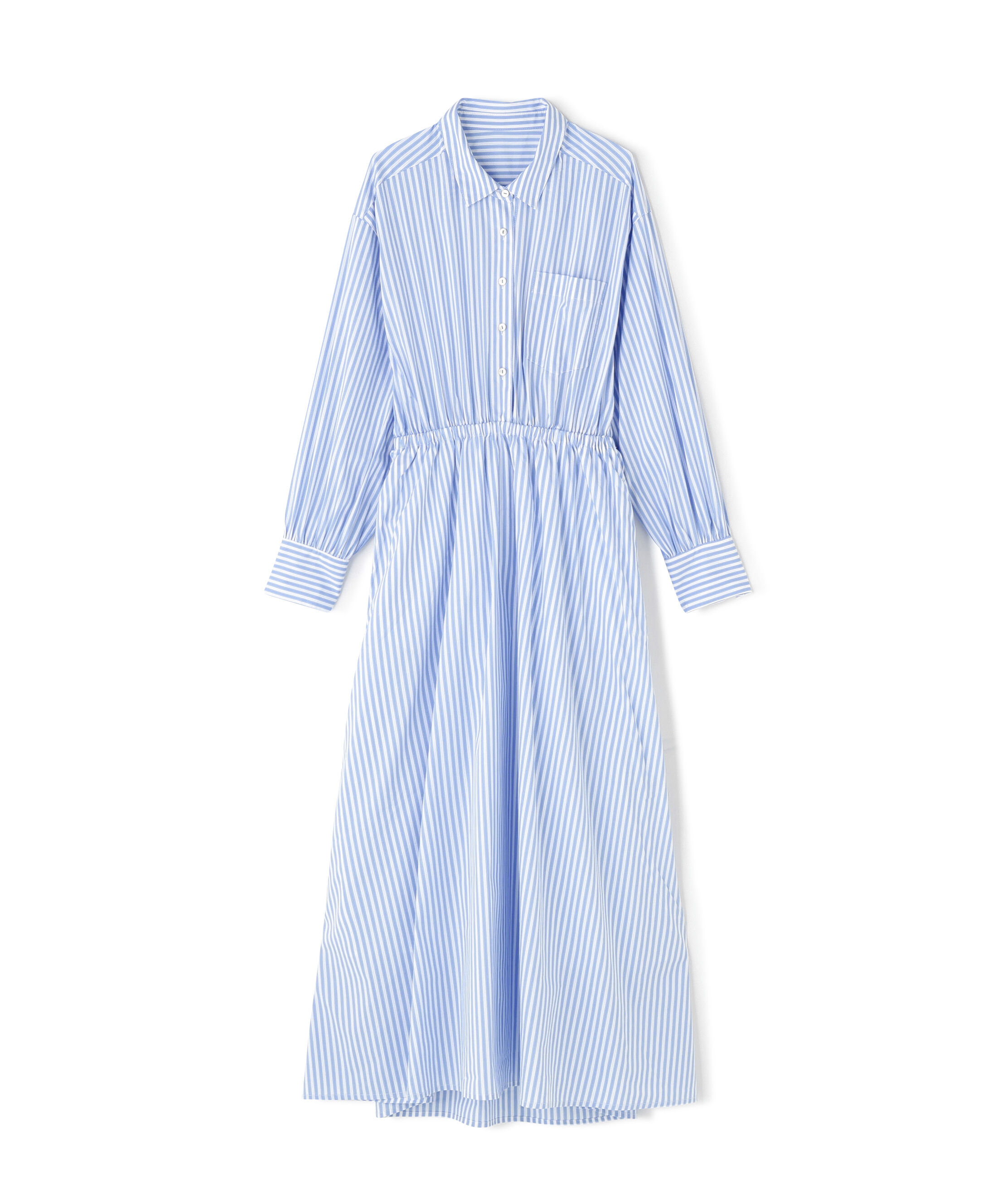  「ロングシャツワンピース」|ワンピース|