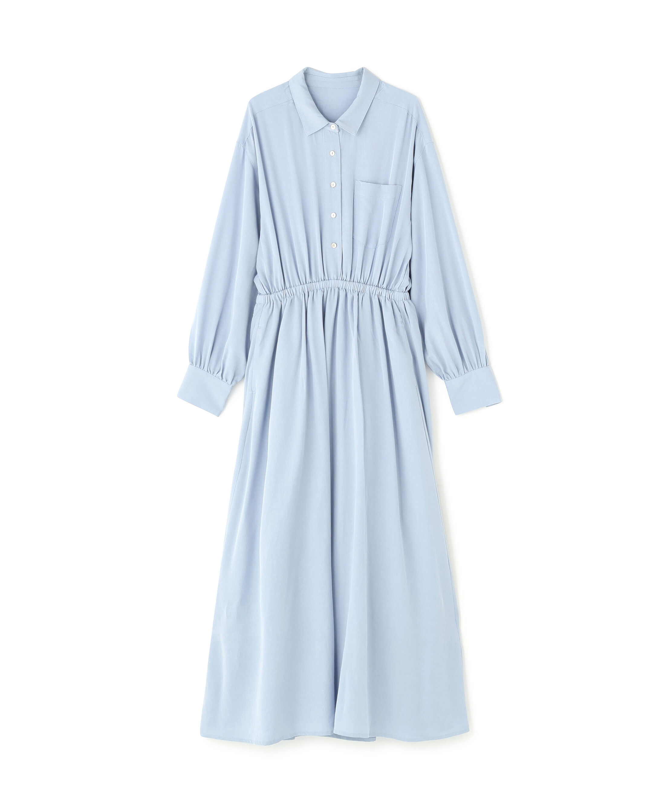  「ロングシャツワンピース」|ワンピース|