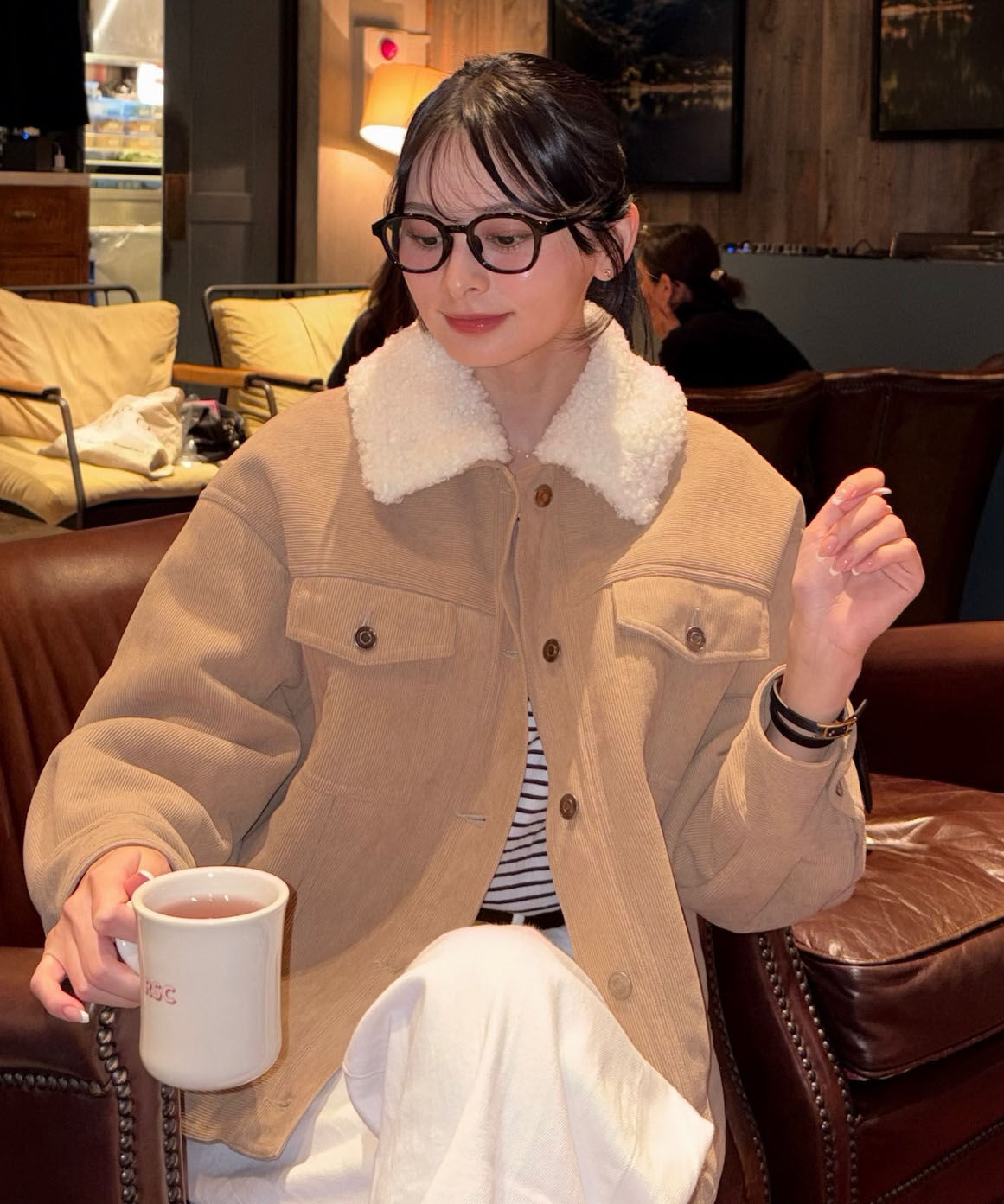PROPORTION BODY DRESSING「コーデュロイブルゾン 25AW」|ブルゾン・スタジャン|ベージュ
