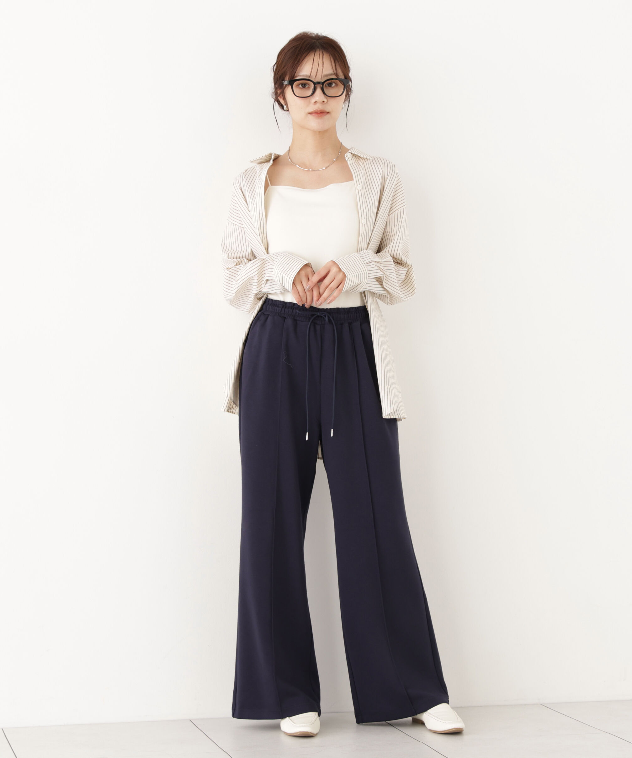 PROPORTION BODY DRESSING「＜a/mie＞カットイージーパンツ」|その他|