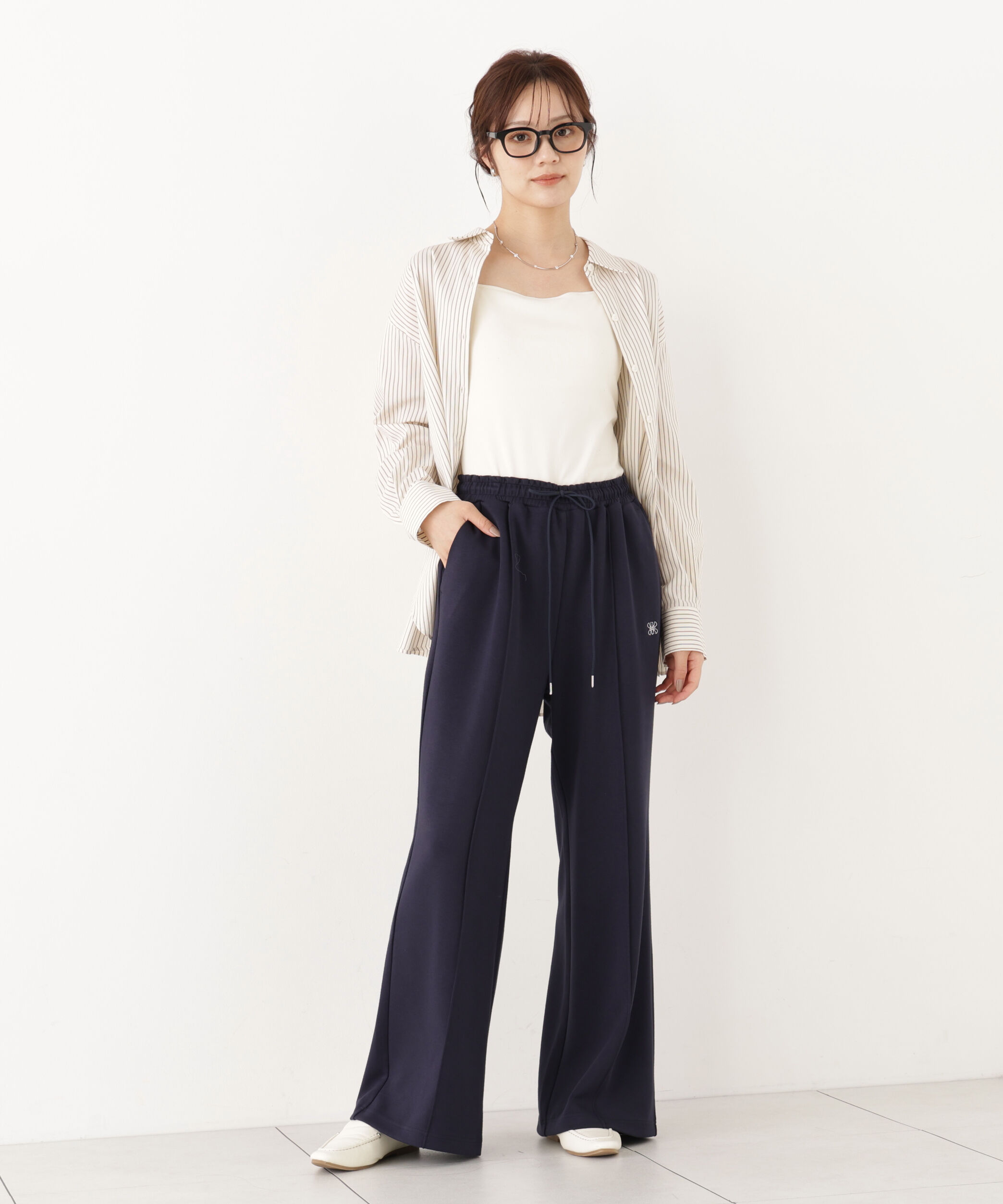 PROPORTION BODY DRESSING「＜a/mie＞カットイージーパンツ」|その他|