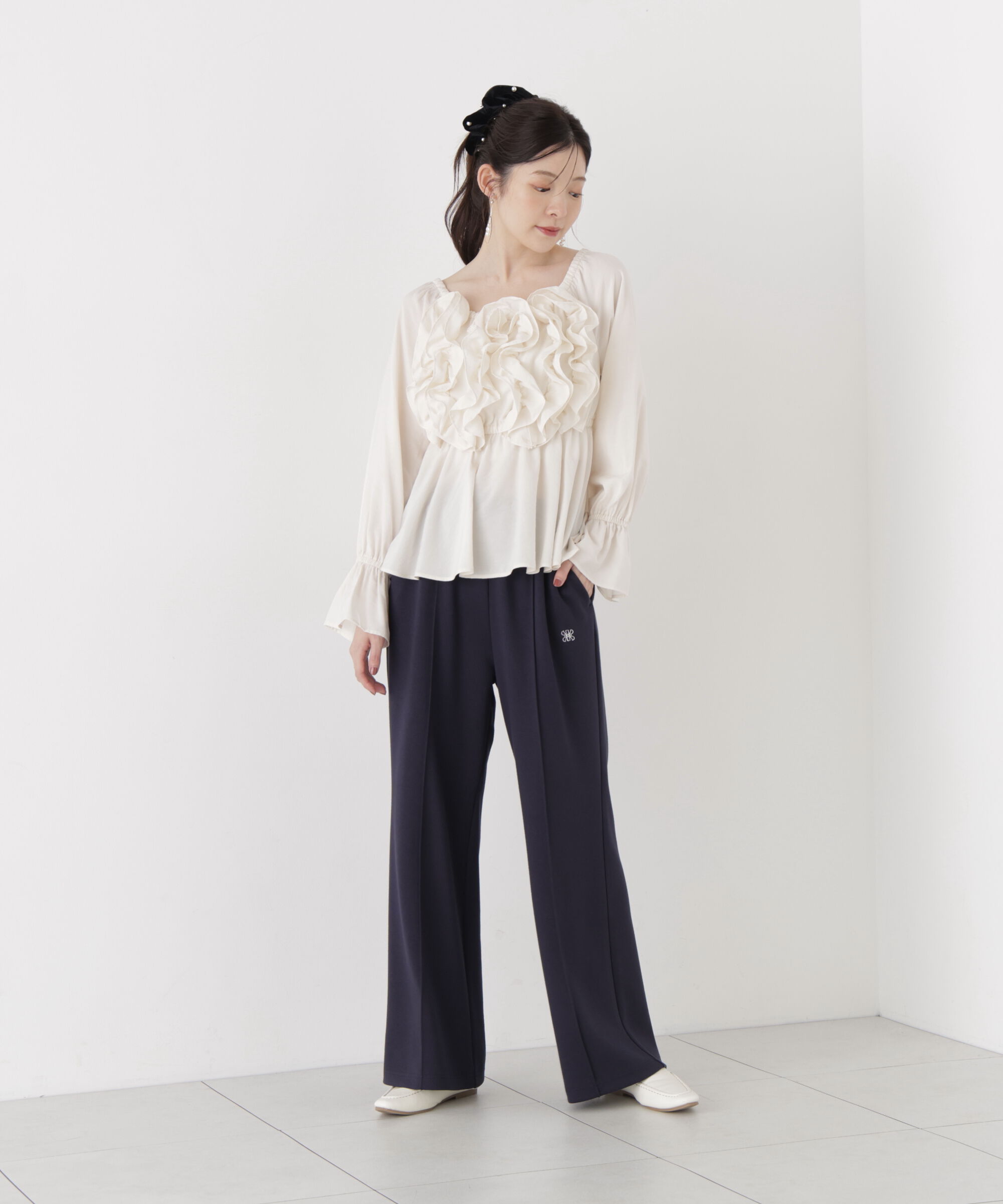 PROPORTION BODY DRESSING「＜a/mie＞カットイージーパンツ」|その他|