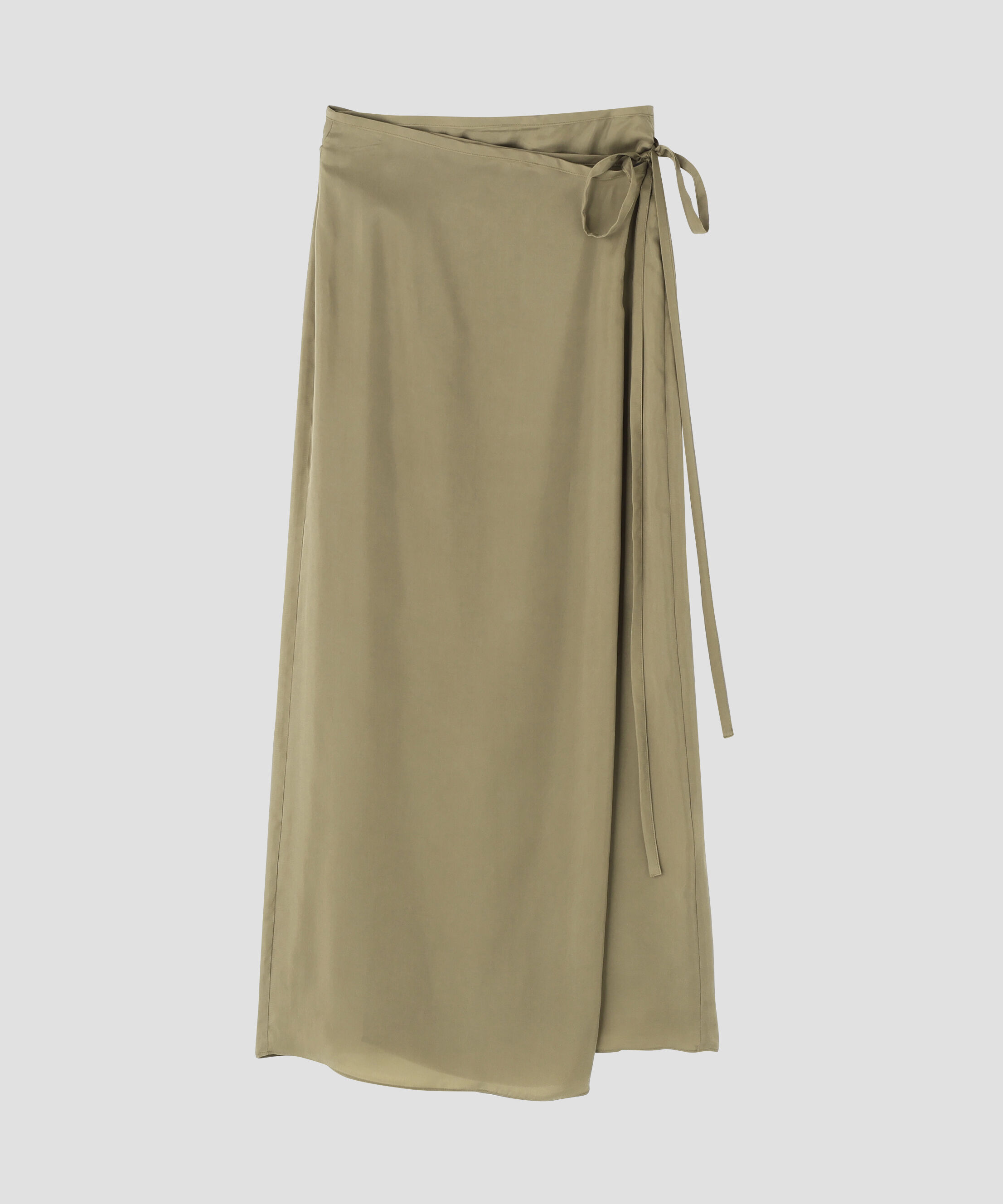 YLEVE 「YLEVE / SMOKY CUPRA SKIRT」|スカート|ベージュ