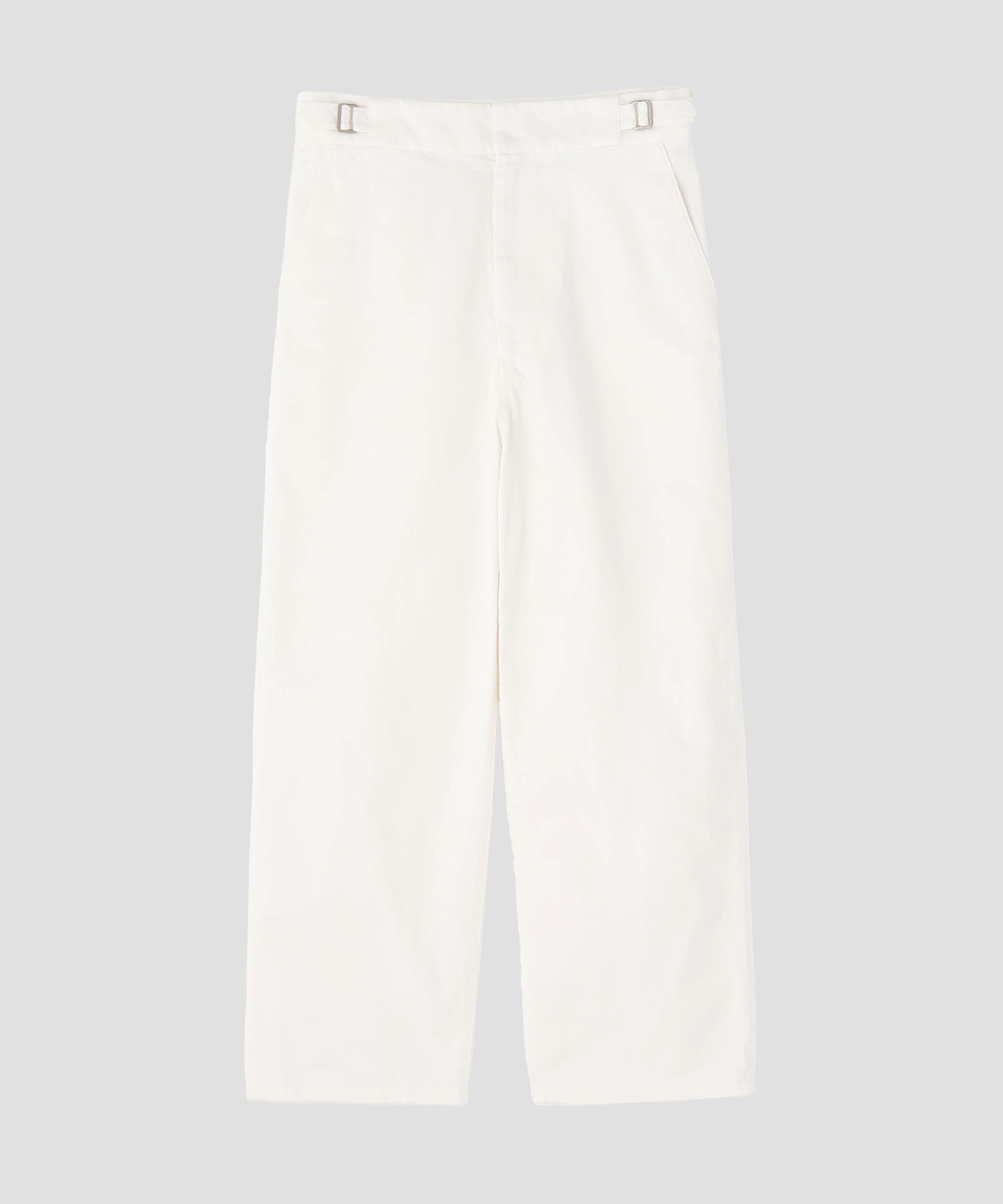 YLEVE 「Ｙ / ORGANIC COTTON CHINO ADJUSTER TROUSERS」|その他|ホワイト