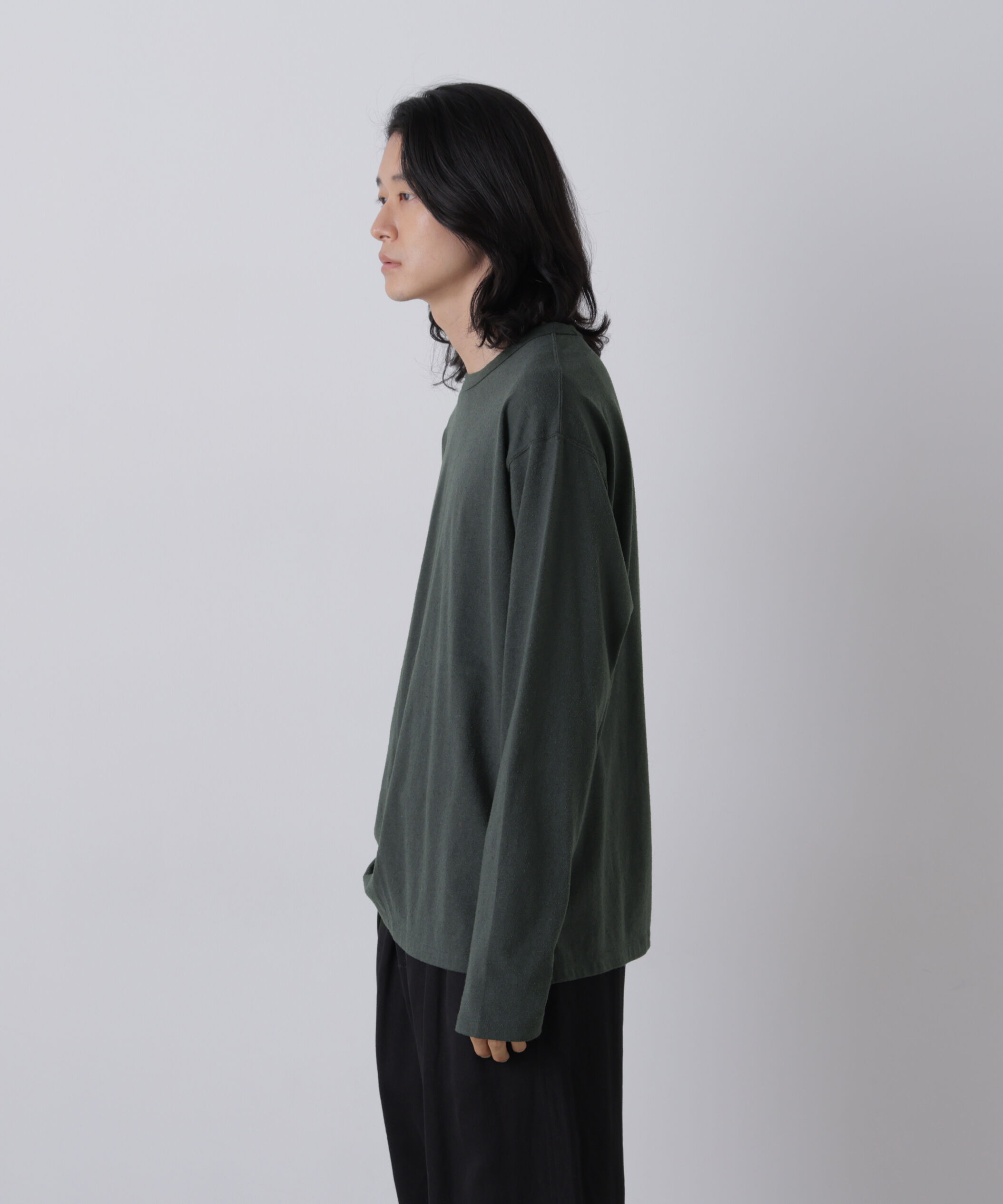 YLEVE 「YLEVE / COTTON SILK NOIL PULLOVER」|Tシャツ・カットソー|