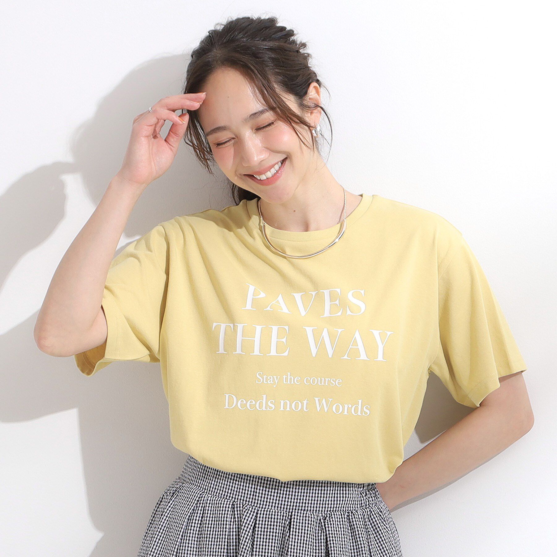 SHOO･LA･RUE「【S-LL/ひんやり/UV】選べる6柄でそれぞれ欲しくなる プリントTシャツ」|Tシャツ・カットソー|