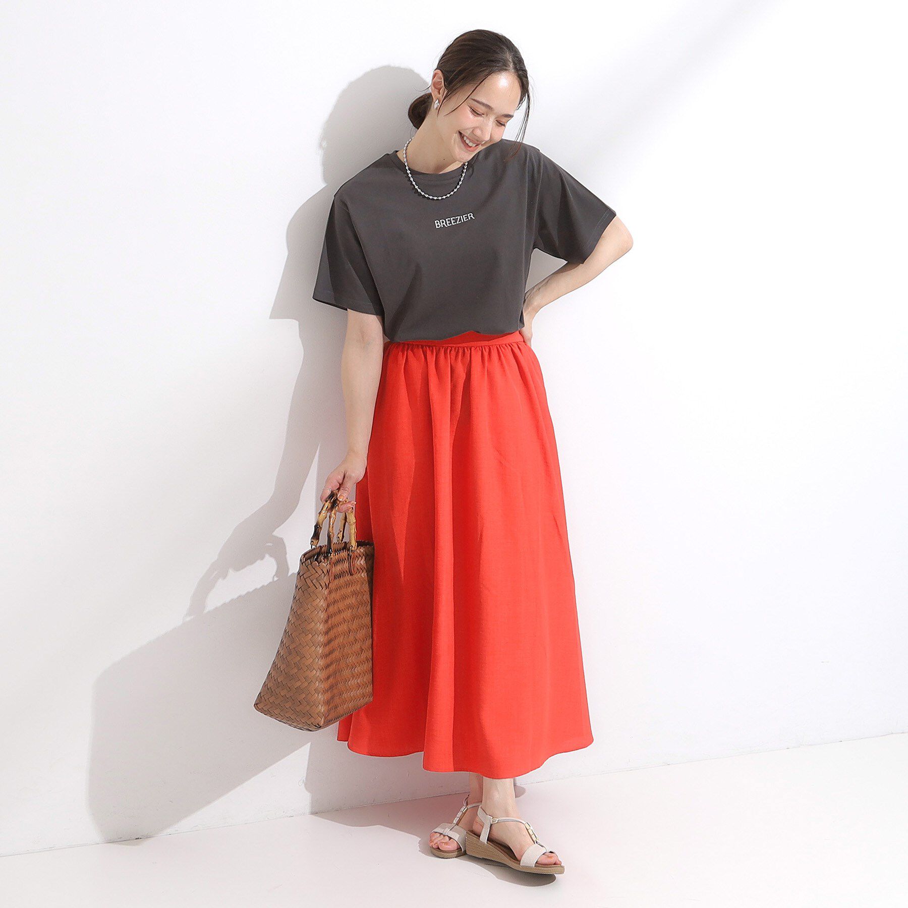 SHOO･LA･RUE「【S-LL/ひんやり/UV】選べる6柄でそれぞれ欲しくなる プリントTシャツ」|Tシャツ・カットソー|