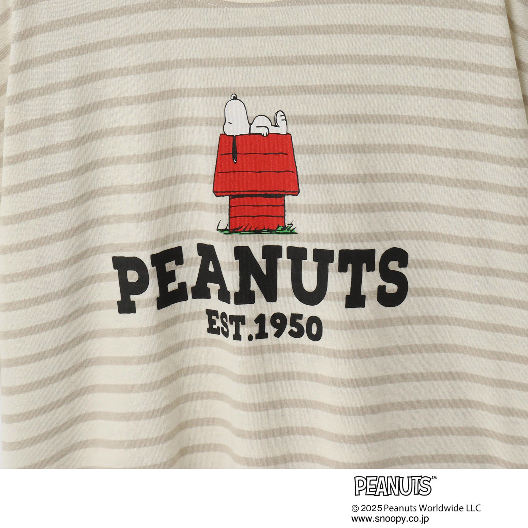SHOO･LA･RUE「【PEANUTS】ボーダーTシャツ」|Tシャツ・カットソー|