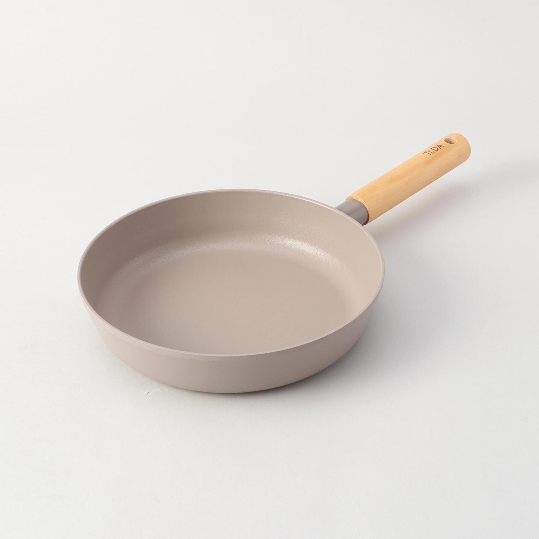 212 KITCHEN STORE「チタン＆ダイヤモンドＷコーティング フライパン24cm GY ＜TI：DA ティーダ＞」|食器・キッチングッズ|