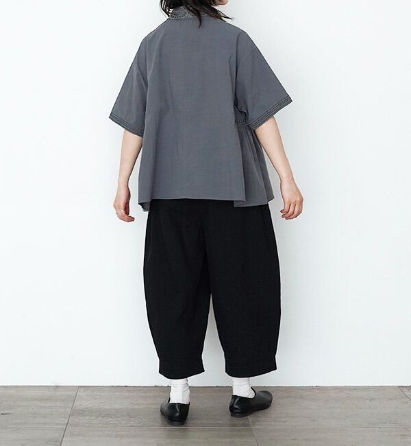 オオカミとフクロウ「オオカミと小鳥の囀る木の下で&ldquo;5分袖&rdquo;」|シャツ・ブラウス|