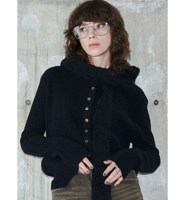 EMODA「【VEQUM】MOLE KNIT CARDIGUAN」|カーディガン|
