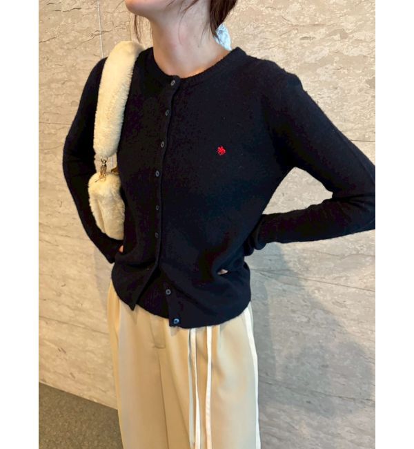 LAGUNAMOON「【POLO BCSコラボ】ヘアリーウールブレンドアンサンブル」|ニット・セーター|ネイビー