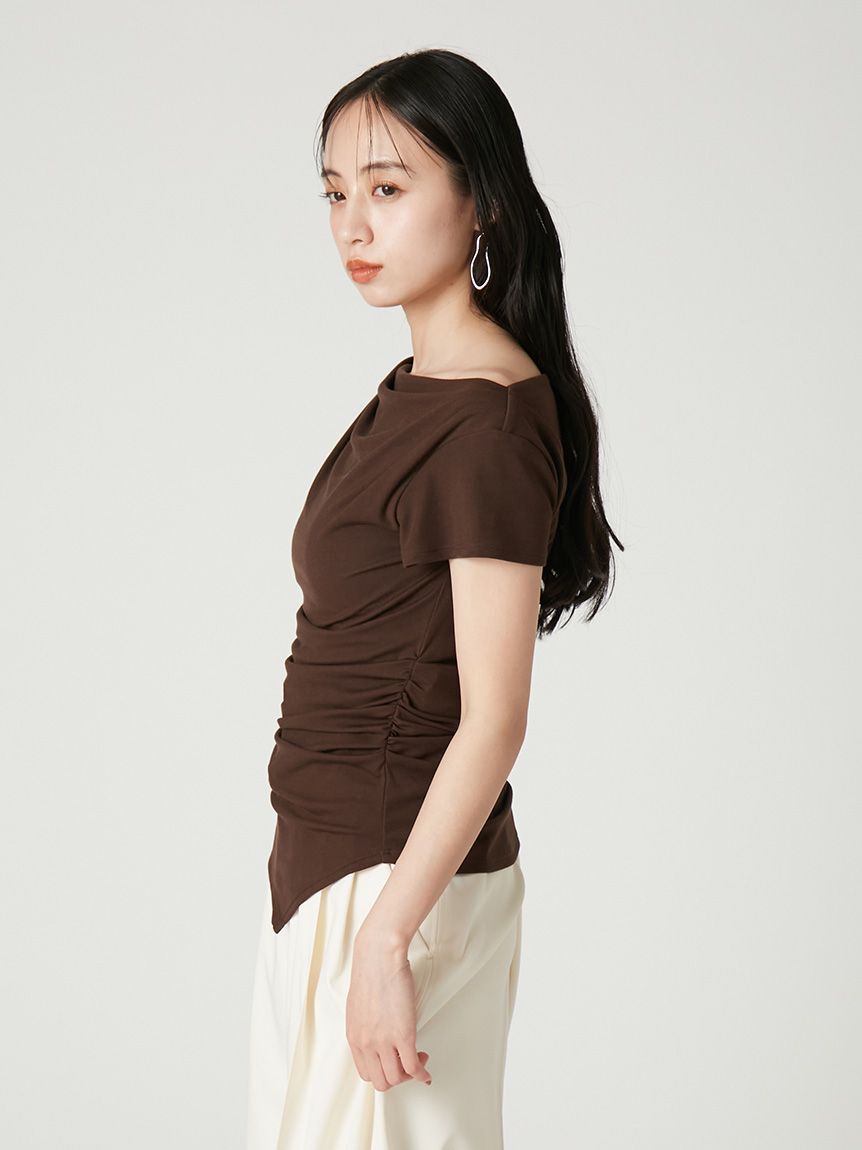 FRAY I.D「2wayタックドレープカットソー」|Tシャツ・カットソー|