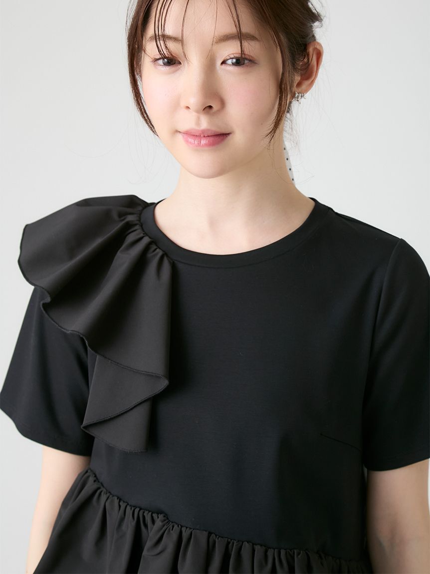 CELFORD「アシンメトリーカットチュニック」|Tシャツ・カットソー|